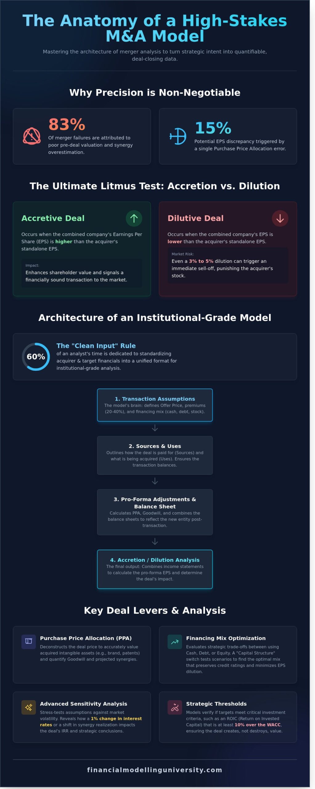 M&A Modeling: The Strategic Guide to Institutional-Grade Merger Analysis (2026)