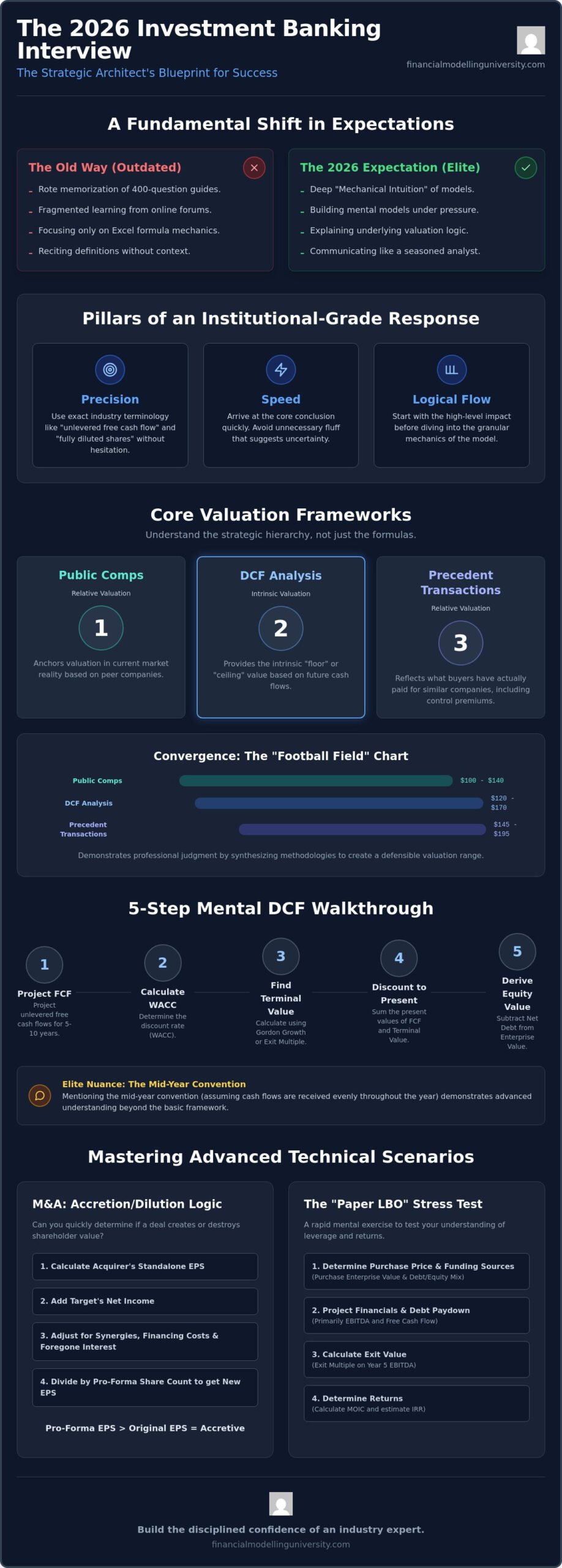 Investment Banking Technical Interview Prep: The 2026 Master Guide