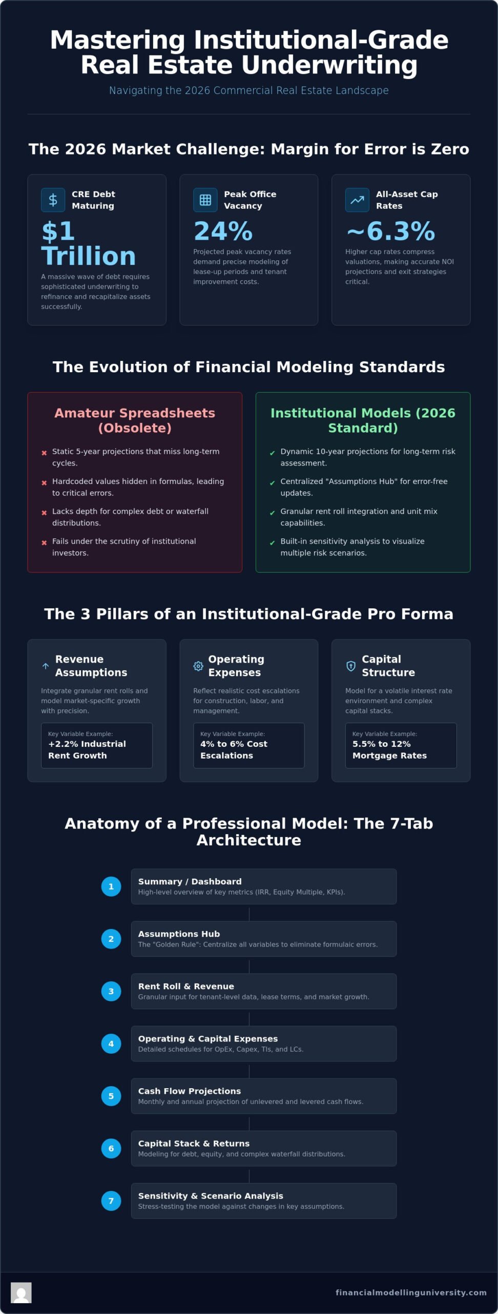 Real Estate Pro Forma Template Excel: The Institutional-Grade 2026 Guide