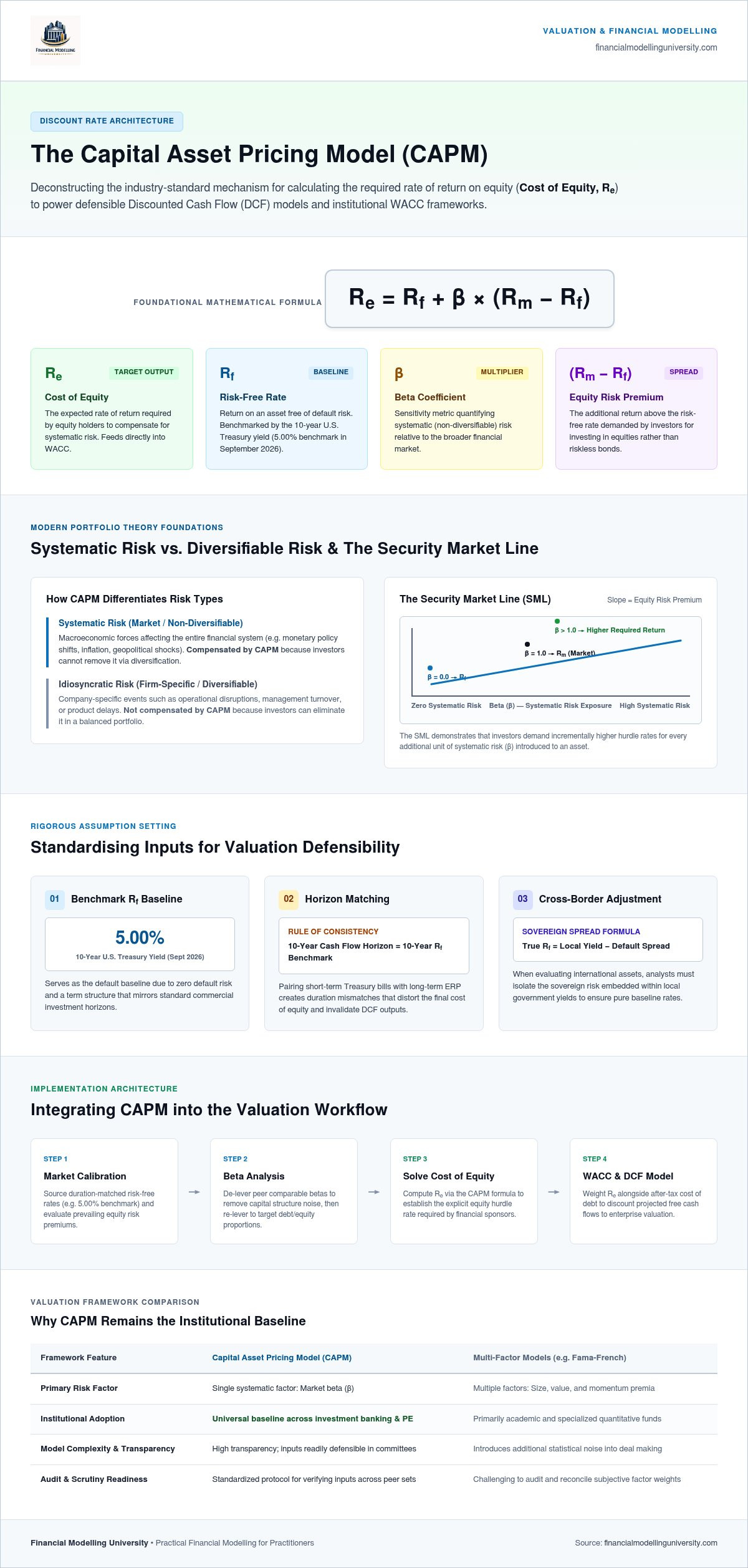Capital Asset Pricing Model (CAPM): The Professional Guide to Cost of Equity