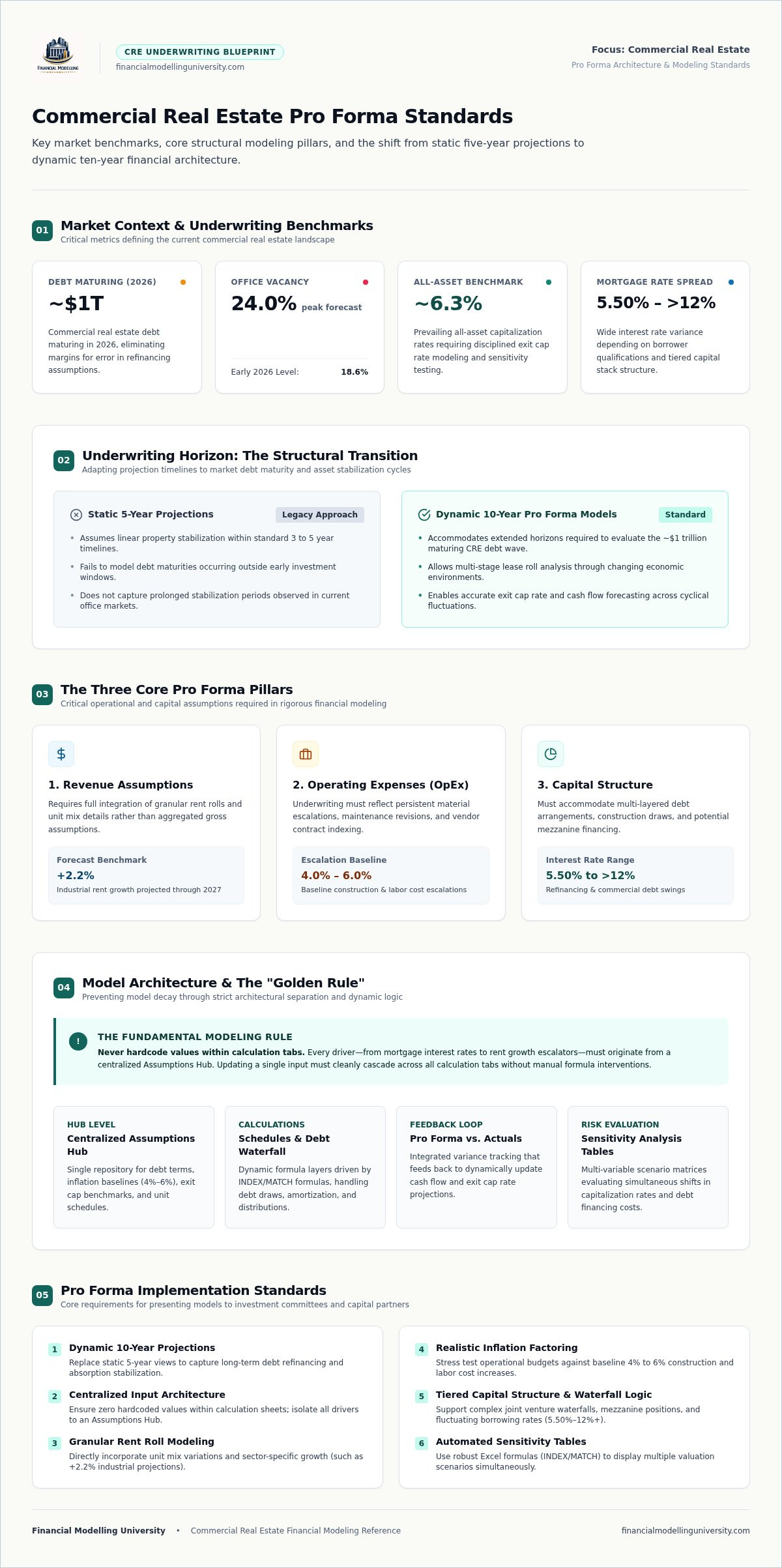Real Estate Pro Forma Template Excel: The Institutional-Grade 2026 Guide